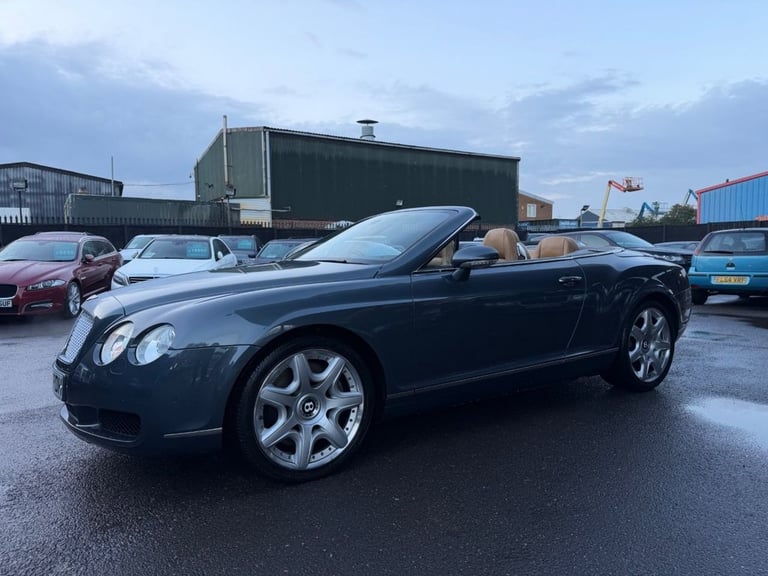 2007 57 BENTLEY CONTINENTAL 6.0 W12 GTC CONVERTIBLE 2DR PETROL AUTO 4WD EURO 4 (