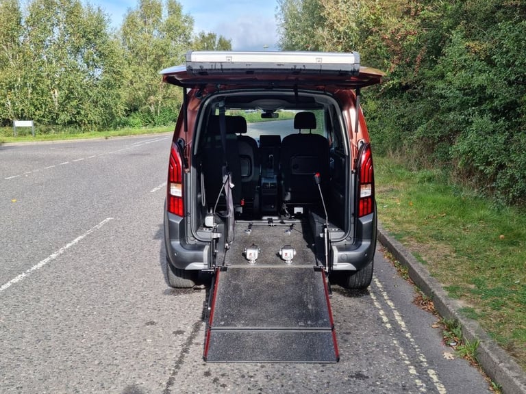 2019 Peugeot Rifter 3 Seat Wheelchair Accessible Disabled Access Vehicle WAV  MPV Diesel Manual