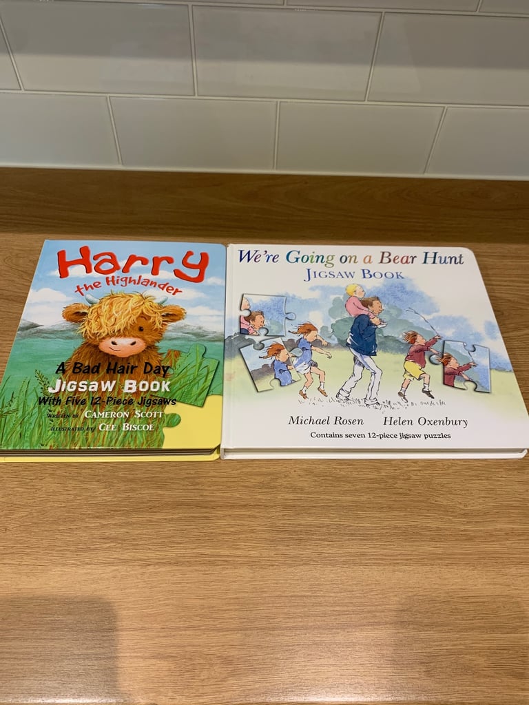 image for Toddler puzzle books- 12 puzzles in total , all 12 piece puzzles