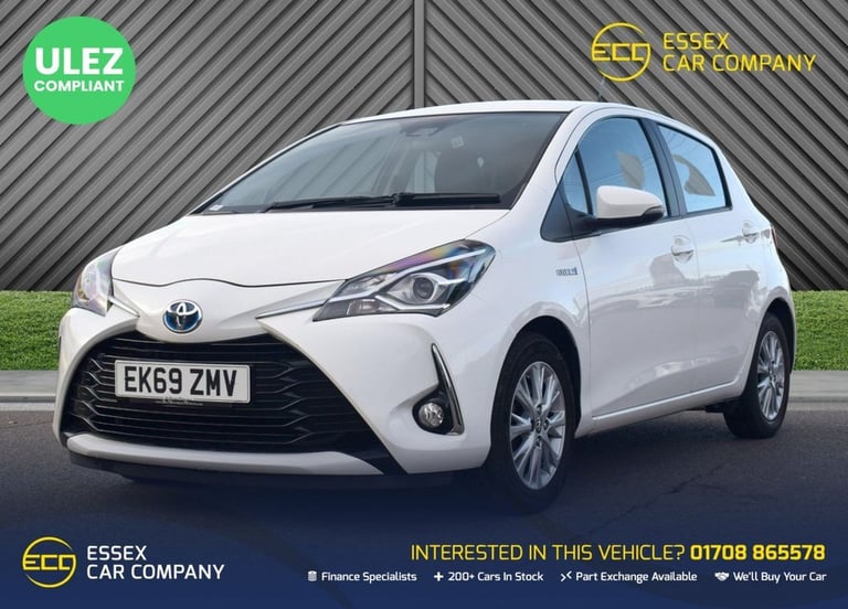 2019 Toyota Yaris 1.5 VVT-h Icon Tech Hatchback 5dr Petrol Hybrid E-CVT Euro 6 (s/s) (100 ps) Hat...