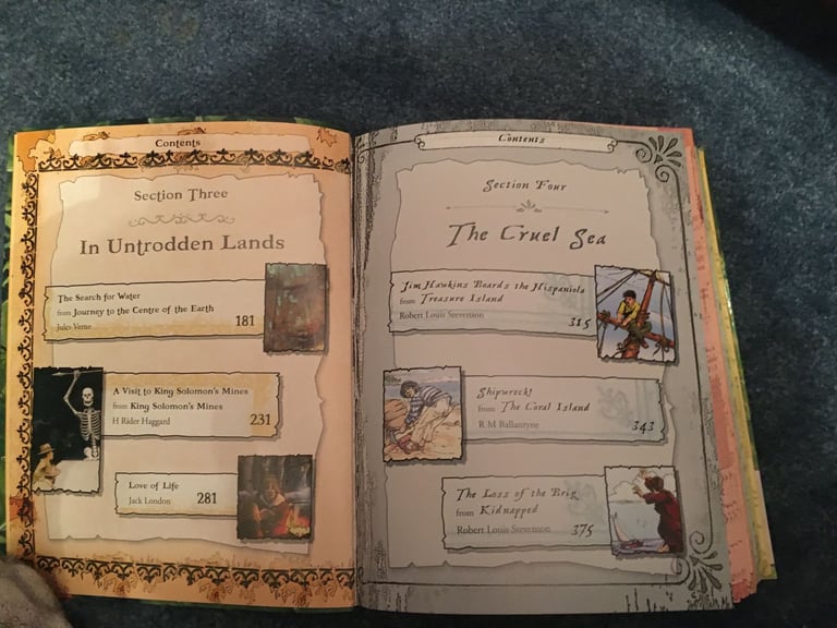 Adventure stories book 512 pages