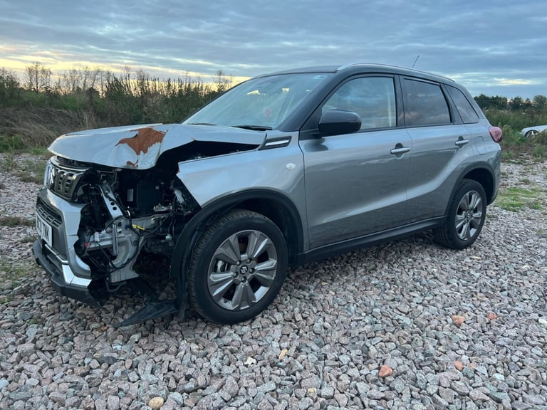 2021 SUZUKI VITARA SZ-T HYBRID MHEV  LOGBOOK V5 SUV CAT S SALVAGE DAMAGED REPAIR