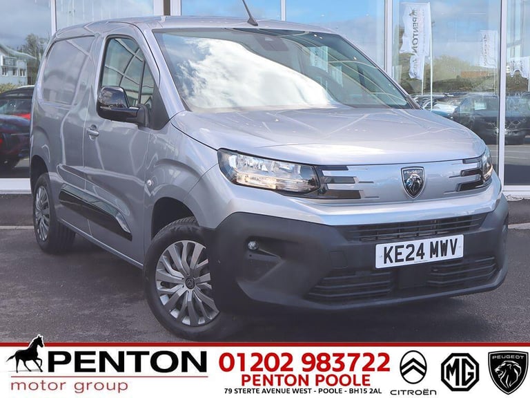 2024 Peugeot Partner 1.5 BlueHDi 1000 Asphalt Standard Panel Van SWB Euro 6 (s/s) 5dr PANEL VAN D...