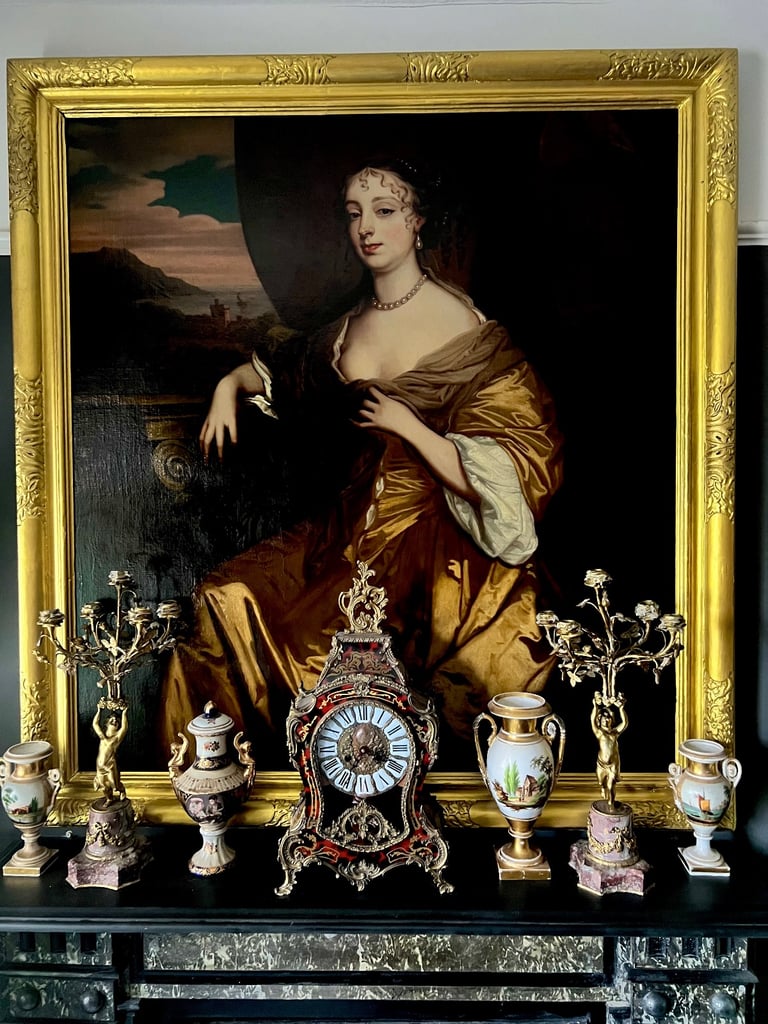 image for Antique original oil on canvas, old master . Sir Peter Lely 