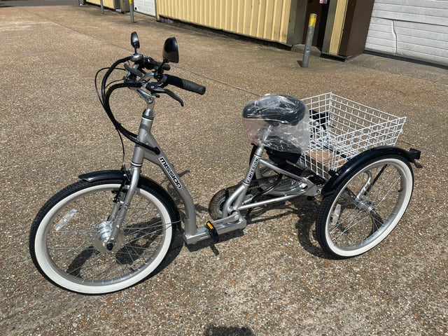 Mission electric hot sale trike