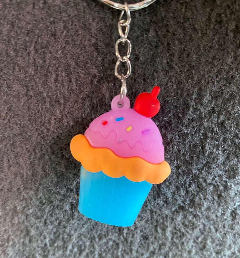 image for Cupcake key ring 