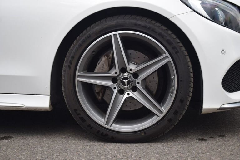 2017 Mercedes-Benz C Class 2.0 C200 AMG Line Cabriolet 2dr Petrol G-Tronic+ Euro 6 (s/s) (184 ps)...