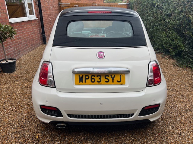 2013 Fiat 500C 1.2 S 2dr CONVERTIBLE Petrol Manual
