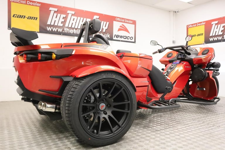 New 2025 Rewaco Trike PUR3 GT Turbo Touring Blackline 35th Anniversary Edition 
