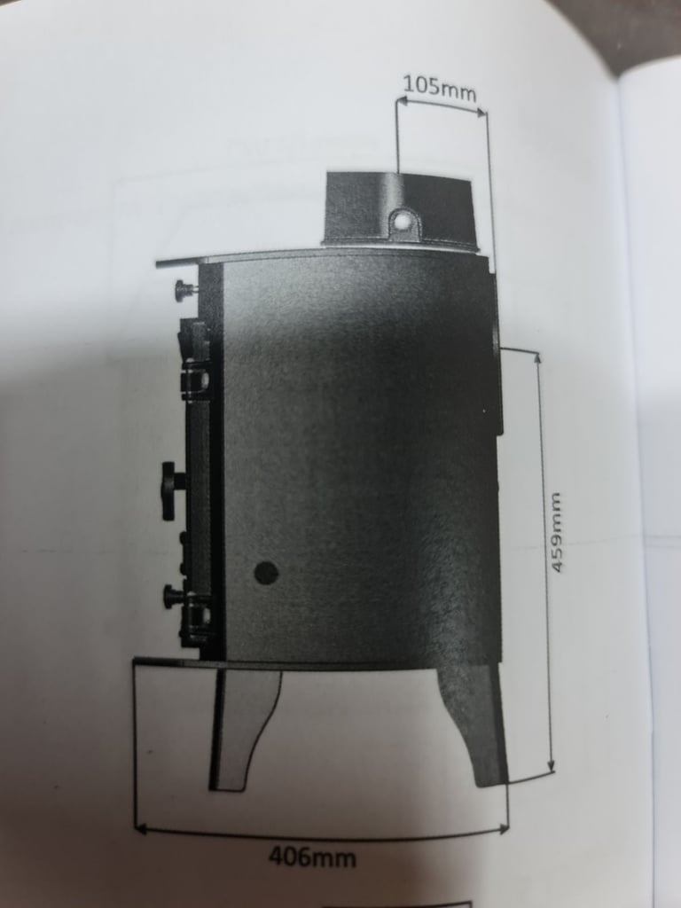 Hunter Herald 6 woodburner/multifuel 