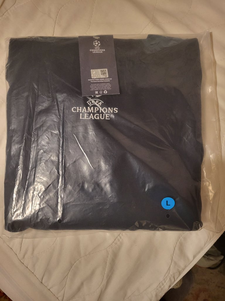 UEFA Champions League Hoodie - Size Large