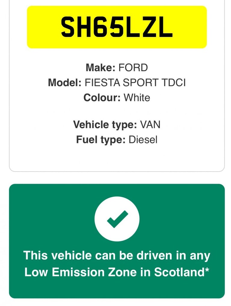 FORD FIESTA VAN 1.5 TDCi Sport 2015