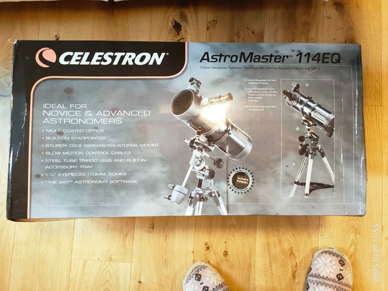 Celestron Astro Master 114EQ Telescope