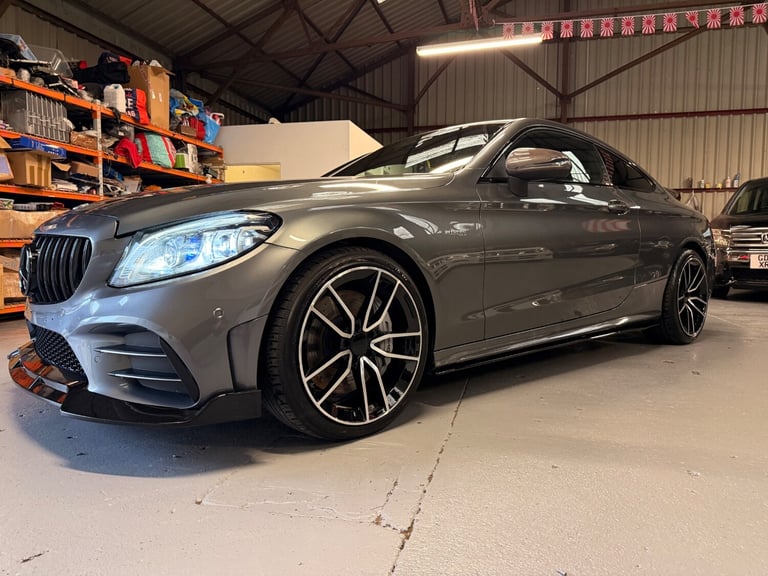 Mercedes-Benz C43 AMG 3.0 V6 Bi-Turbo 4Matic Premium Coupe, 19 Inch Allous, 