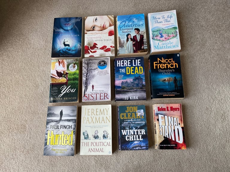 Paperback Books - £1 each