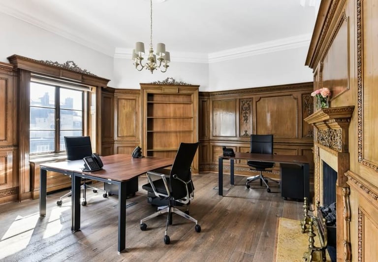 Furnished offices to rent in *Mayfair*. Office Spaces for 2 to 45 desks W1