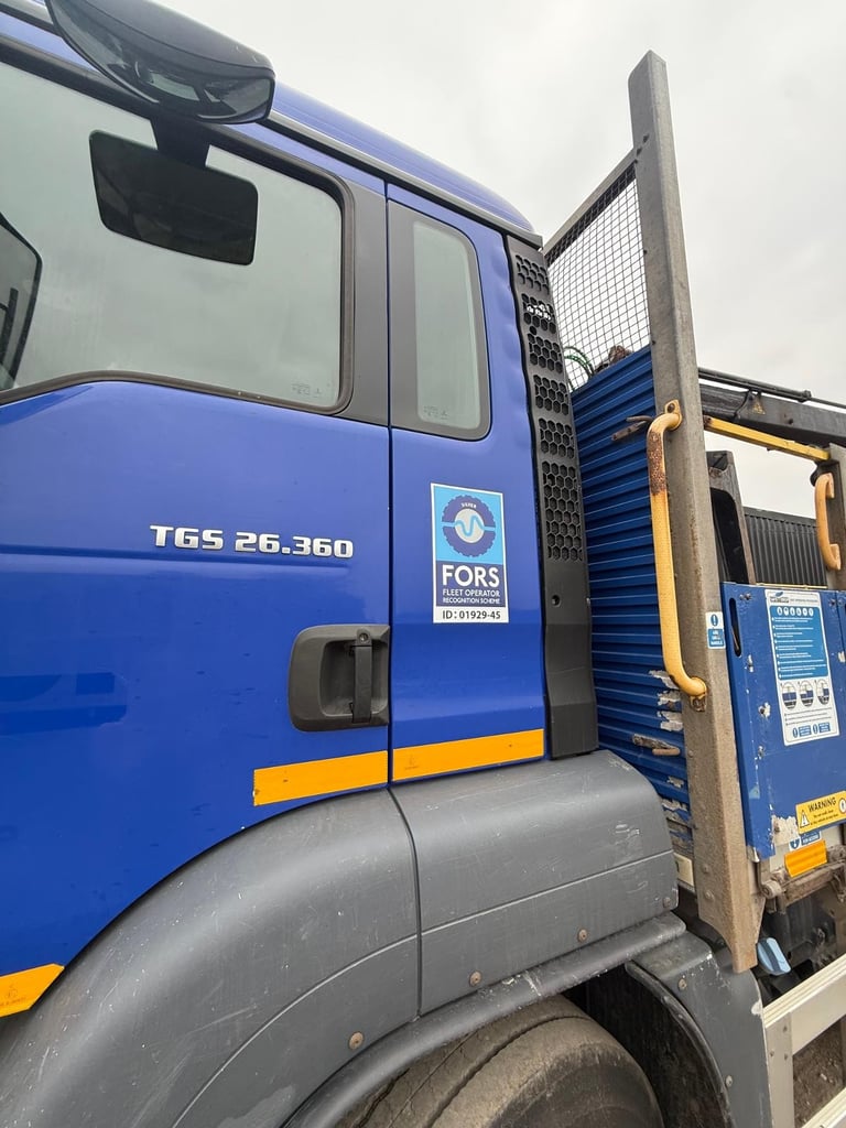 MAN ERF TG-M TGM 126.360 Dropside Brick Grab Lorry – 2016 (66)