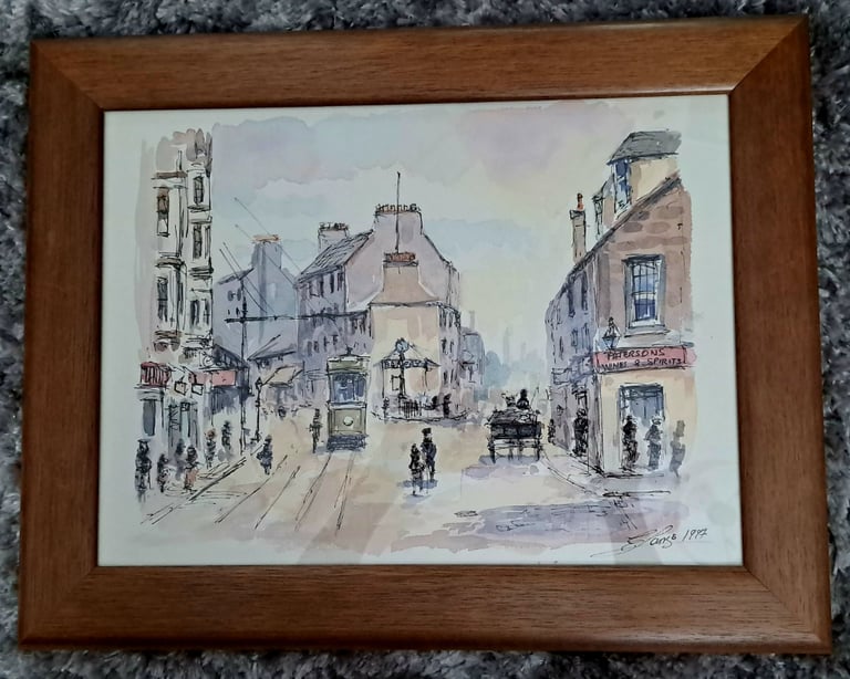 Eddie Lange Pen & Watercolours Drawings | in Dundee | Gumtree