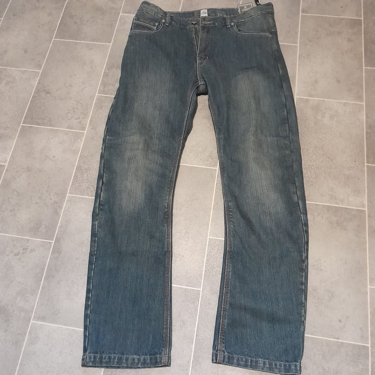 Motorcycle jeans.