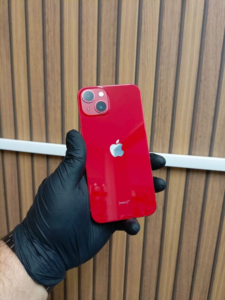 Apple iphone 13 - 128 GB PRODUCT RED ANY SIM 88%BH Immaculate Condition Old Trafford MCR M169NF