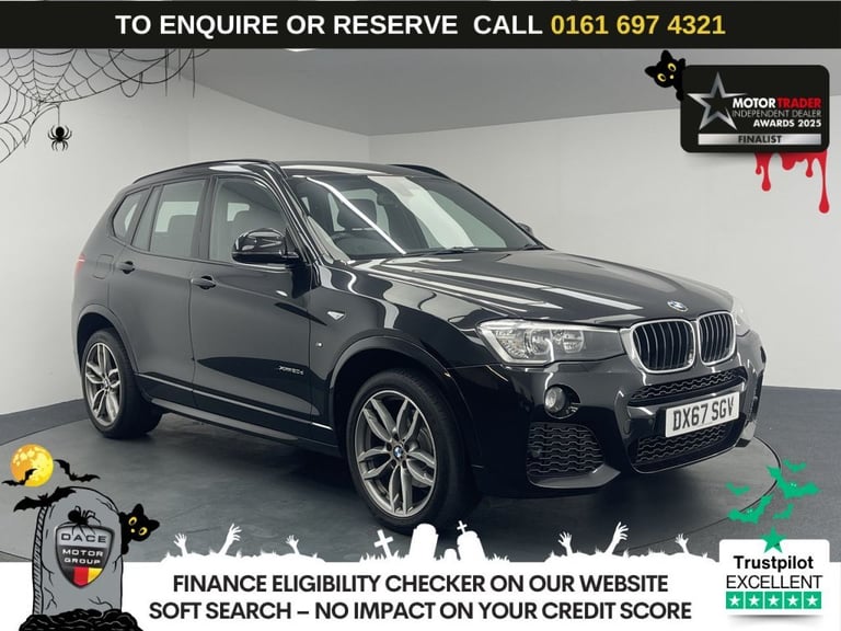 2017 BMW X3 2.0 20d M Sport SUV 5dr Diesel Auto xDrive Euro 6 (s/s) (190 ps) ESTATE Diesel Automatic