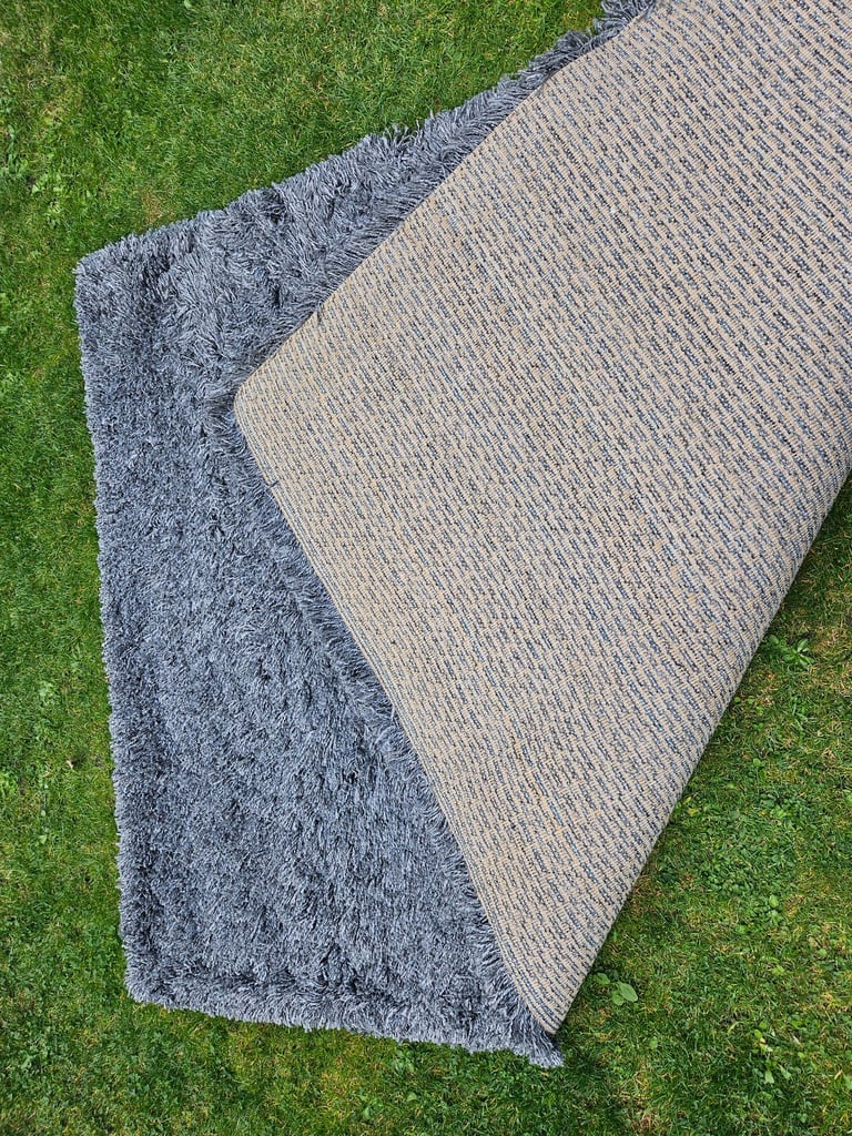 IKEA grey high pile rug / carpet £40