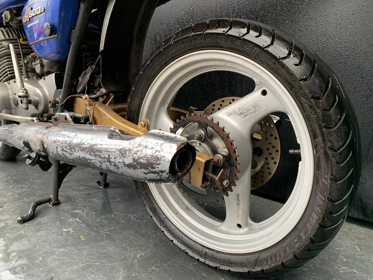 SUZUKI GT500 1976 CLASSIC RESTORATION PROJECT HPI CLEAR