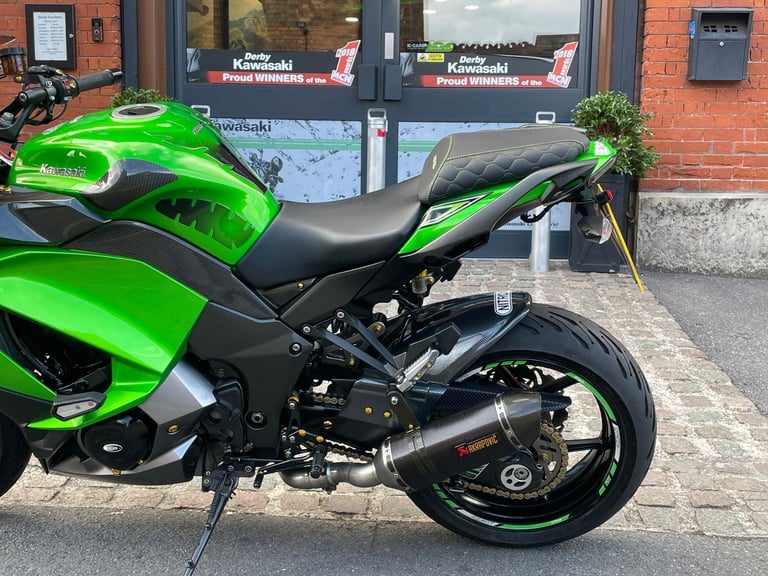 2017 Kawasaki Z1000sx sports touring motorcycle in Green