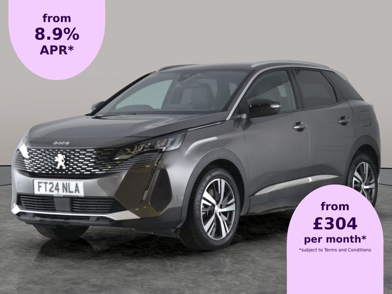 2024 Peugeot 3008 1.6 12.4kWh Allure SUV 5dr Petrol Plug-in Hybrid e-EAT Euro 6 (s/s) (180 ps Suv...