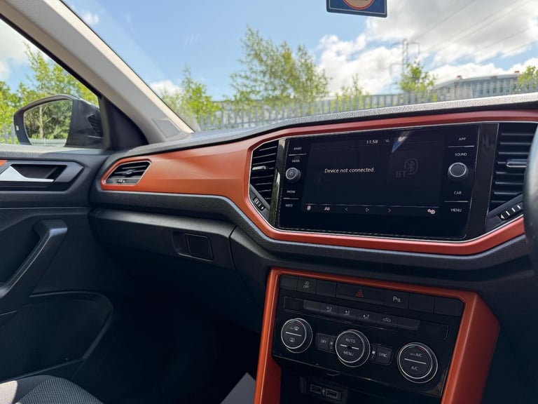 2018 18 REG VOLKSWAGEN T-ROC DESIGN 1.0 PETROL FWD MANUAL EURO 6 ULEZ