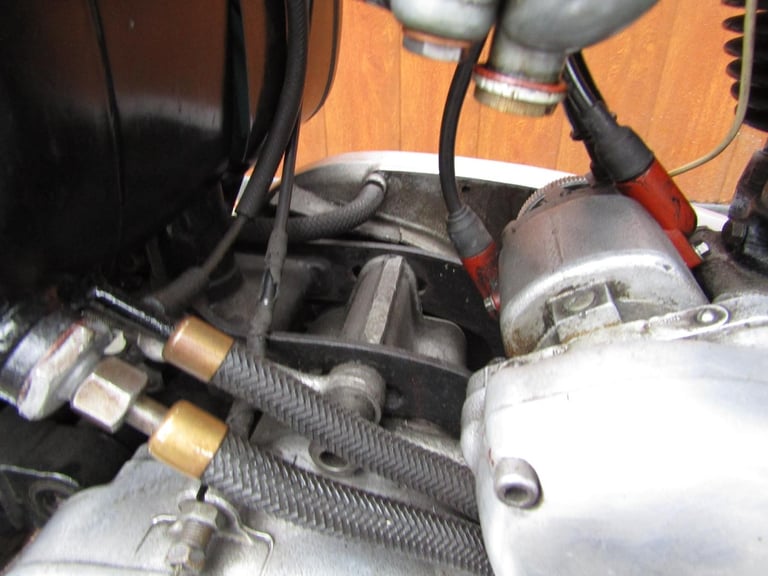 TRIUMPH TIGER T110 BONNEVILLE LOOKALIKE 1957  PRE UNIT . 8319 MILES .