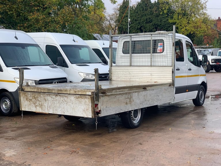 2021 MERCEDES BENZ SPRINTER 314 RWD ALLOY BODY DOUBLE / CREW CAB TIPPER 1 OWNER