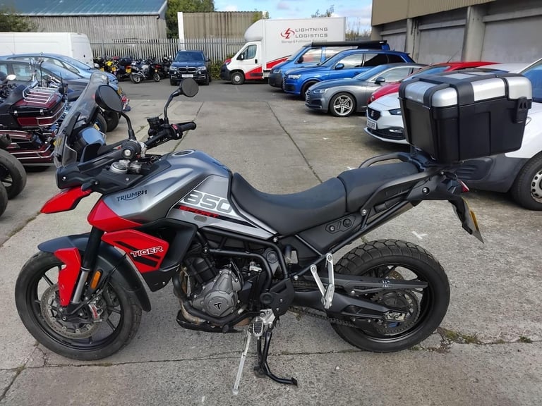 2021 21 TRIUMPH TIGER 850 SPORT 11k MILES ENDURO TOURER NEW MOT TFT SCREEN