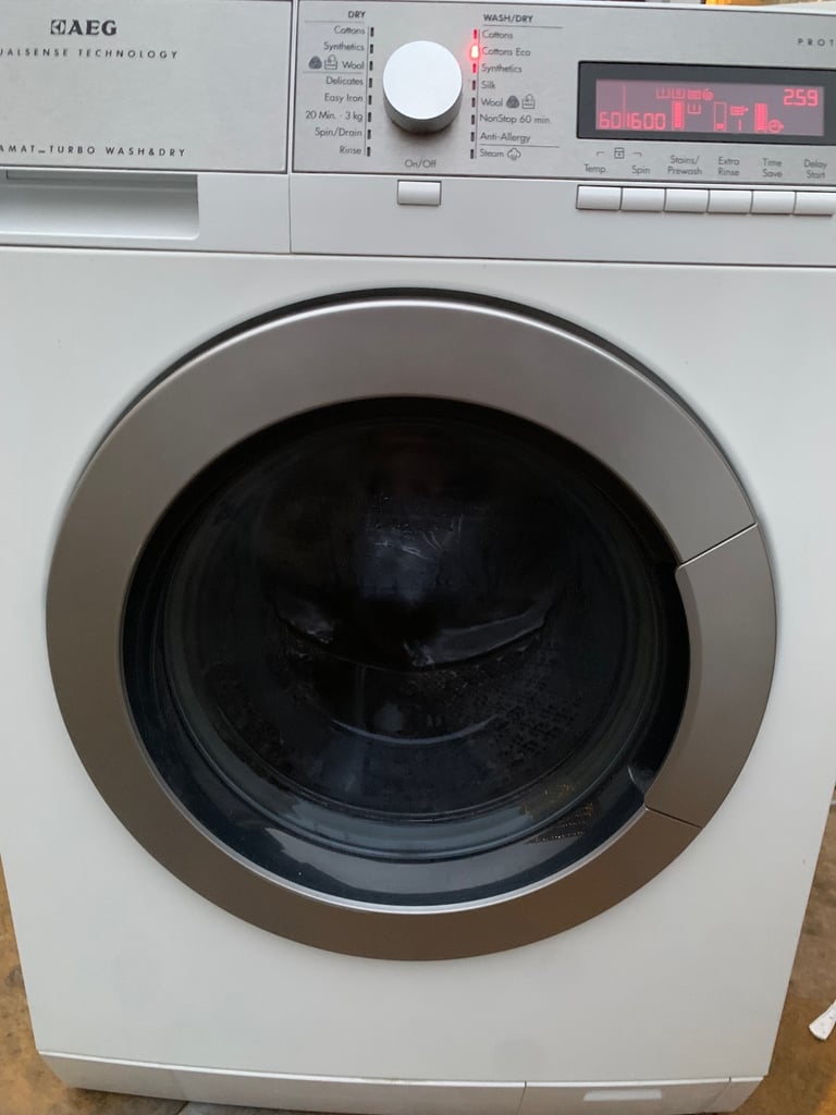 image for AEG 9kg 1600 spin washing machine 