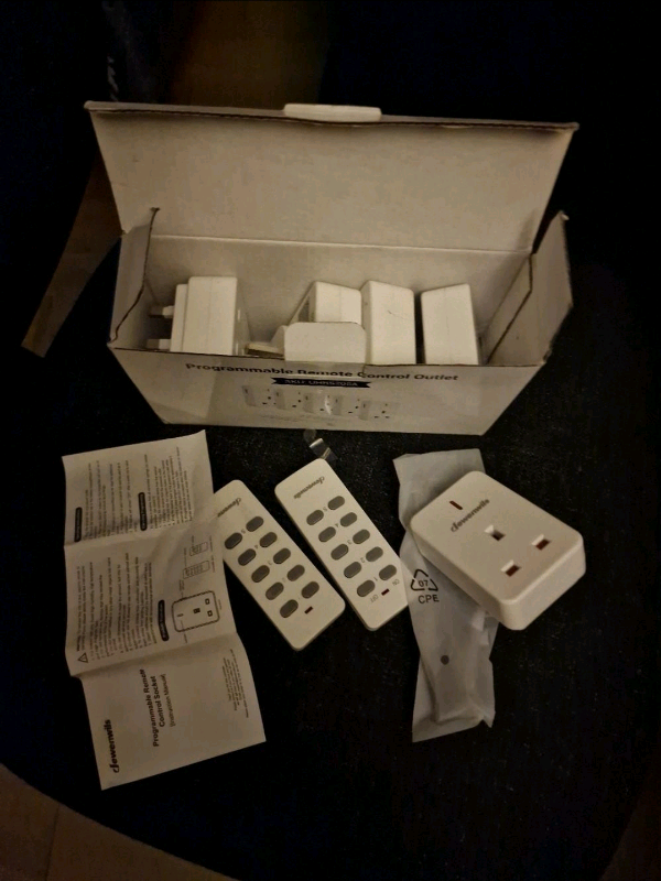 DEWENWILS Remote Control Plug Socket, 13A/3120W Heavy Duty Wireless 