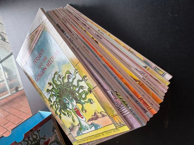 Ancient Myths Collection 16 Books Boxset by Geraldine McCaughrean Tony Ross