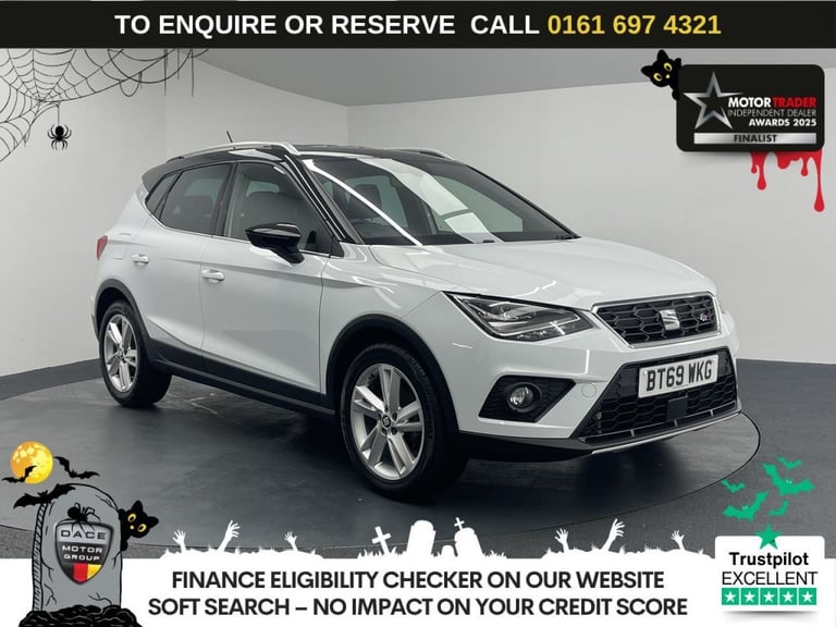 image for 2019 SEAT Arona 1.0 TSI GPF FR SUV 5dr Petrol DSG Euro 6 (s/s) (115 ps) HATCHBACK Petrol Automatic