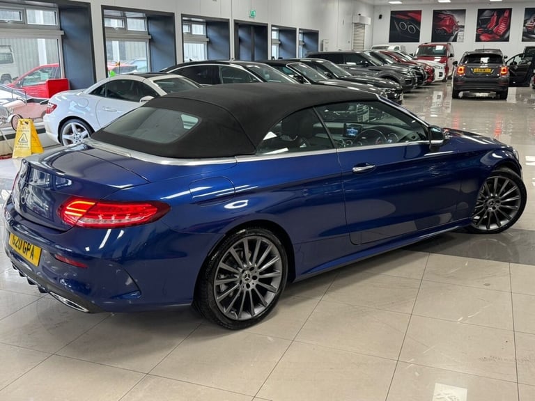 2017 G MERCEDES-BENZ C-CLASS 2.1 C220D AMG LINE CABRIOLET 2DR DIESEL G-TRONIC+ E