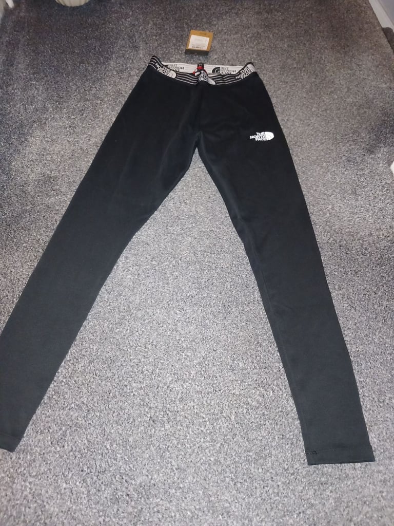 BNWT black womens north face leggings size small 