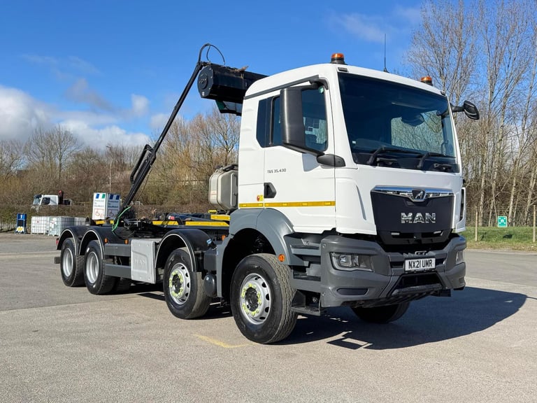 2021 21 Plate Euro 6 MAN TGS 35.430 32t 8x4 Multilift Hookloader