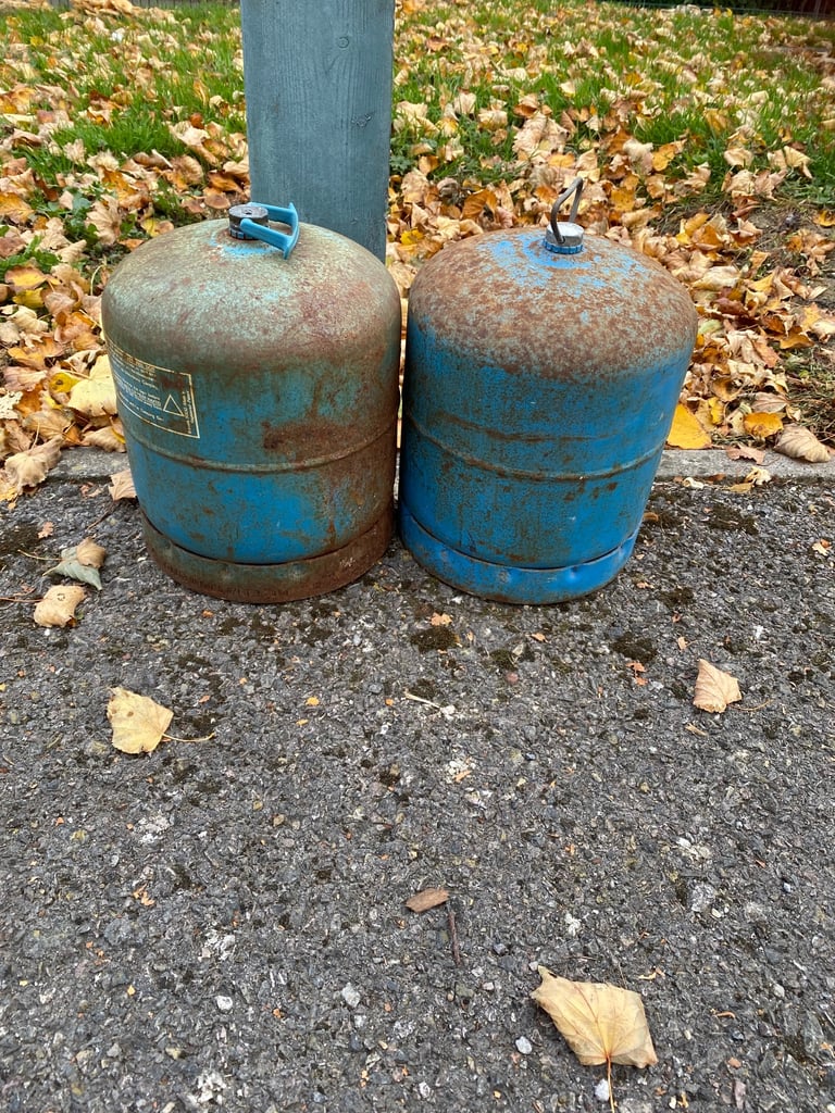 image for Camping Gaz 907 Empty Gas Bottles X 2