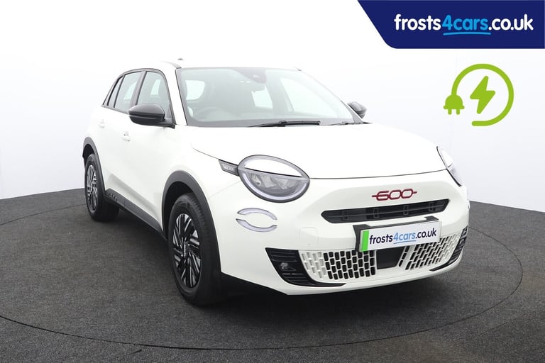 2025 Fiat 600 5dr 115kW Red 54kWh Automatic Hatchback Electric Automatic