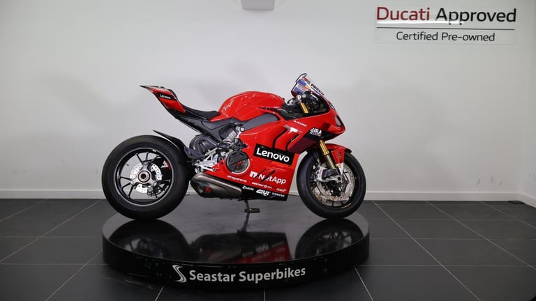 DUCATI V4 S PANIGALE BAGNAIA REP - Bike No. 2 of 260  - 2023 - 10 MILES