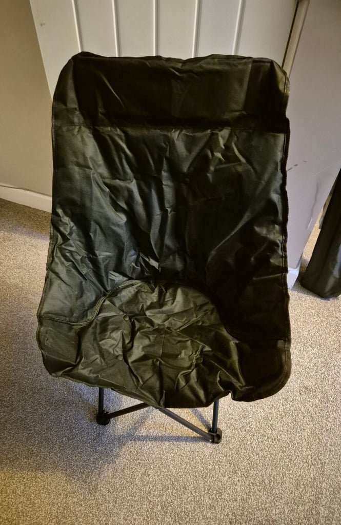 image for Black camping chair x 2 BN