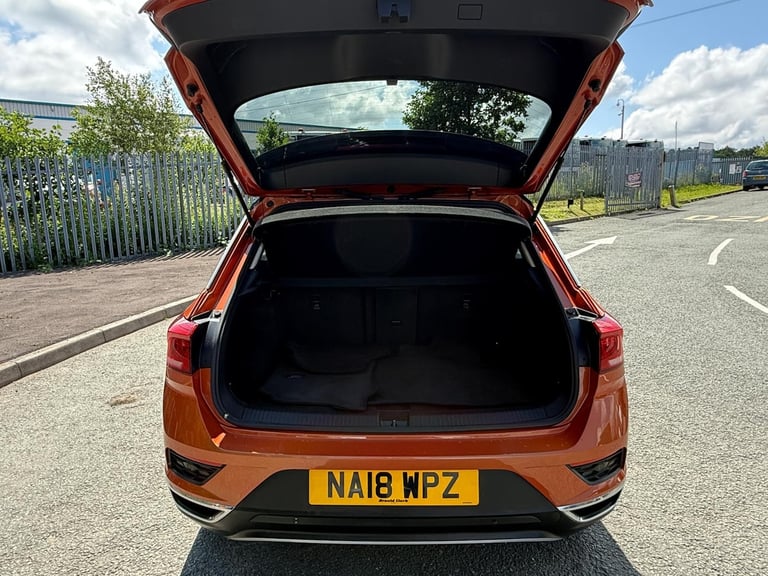 2018 18 REG VOLKSWAGEN T-ROC DESIGN 1.0 PETROL FWD MANUAL EURO 6 ULEZ