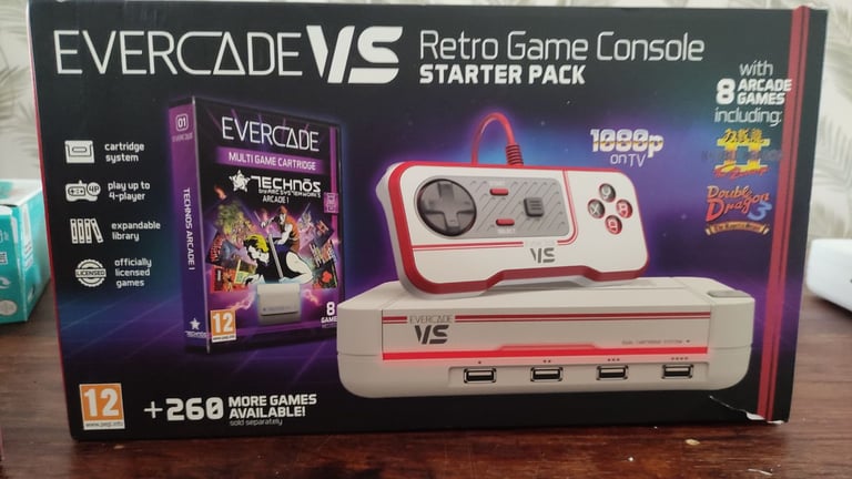 Evercade vs retro games console