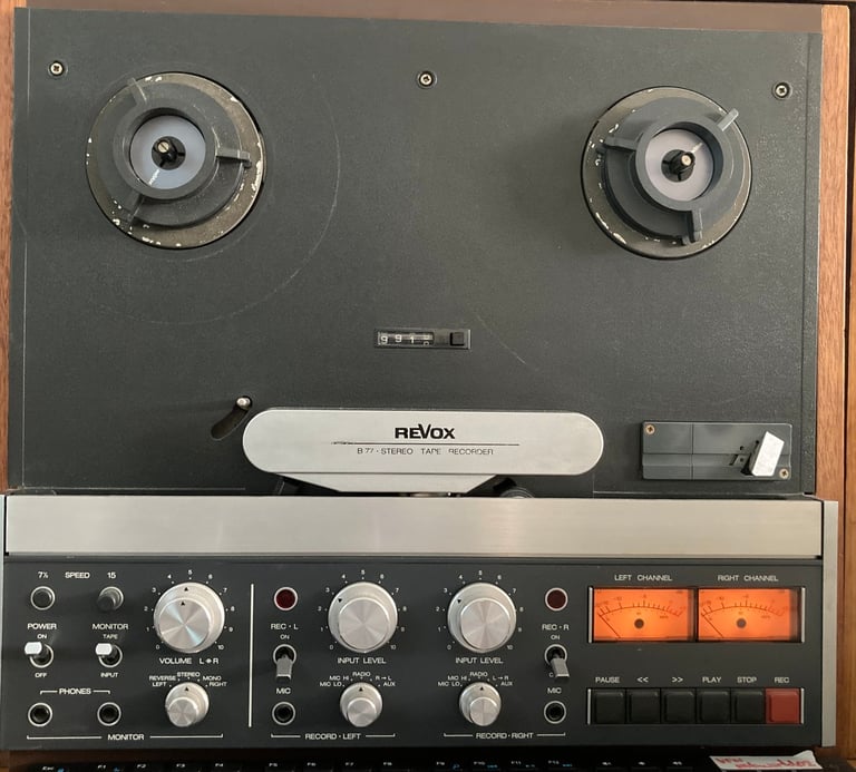 image for Revox B77 MKI HS Reel to Reel Tape Recorder 15ips - 7 1/2ips serviced calibrated