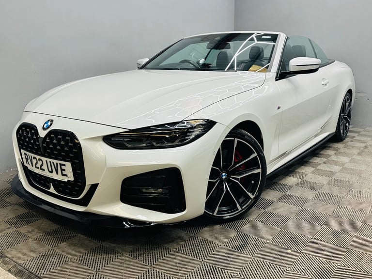 2022 BMW 4 Series 430d MHT M Sport 2dr Step Auto CONVERTIBLE Diesel Automatic