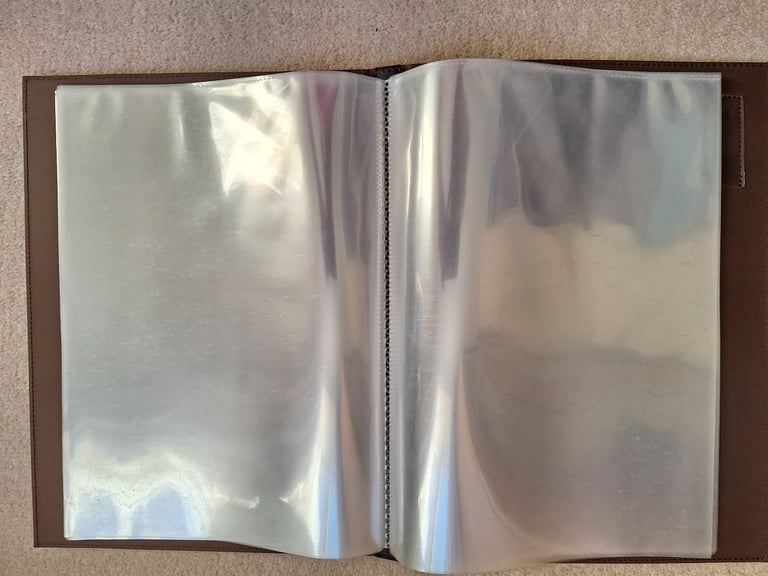 A4 Suede Effect Display Book 