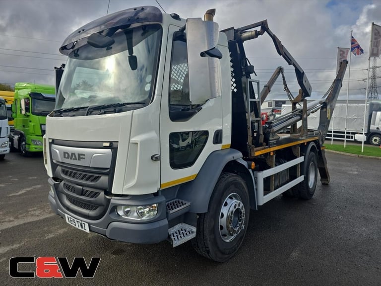 DAF 2019 (19) FA LF 230 18T Skip Loader - 344,000Kms